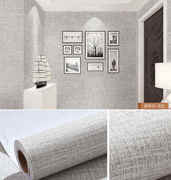 自粘墙纸壁纸家具翻新贴纸烤漆自贴墙纸亮面珠光点银灰色墙纸贴纸