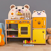 厨房玩具冰箱套装过家家儿童大号仿真做饭3岁4女孩宝宝男生日礼物