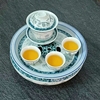 茶具茶盘陶瓷家用中低档功夫茶具，八景潮州茶备小杯子配件盖子零散