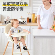 宝宝餐椅婴儿吃饭椅便携式多功能，家用儿童餐桌椅子高矮饭桌学坐凳