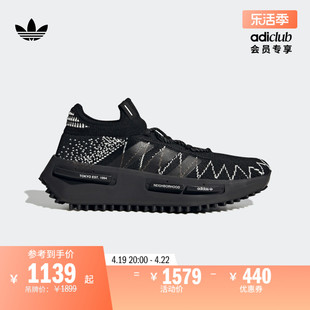 neighborhood联名nmd_s1中高帮boost运动鞋adidas阿迪达斯三叶草