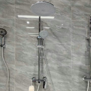 上海日丰卫浴洁具有限公司全铜淋浴花洒套装水龙头，浴室增压卫生间