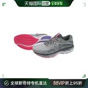 日潮跑腿mizuno美津浓跑步鞋waverider27灰色j1gd230321运