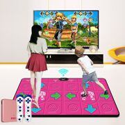 舞霸王无线双人跳舞毯 电视电脑两用加厚瑜珈体感跳舞机
