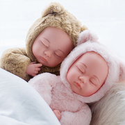 智能仿真娃娃玩具婴儿，毛绒音乐娃娃会说话软胶安抚陪睡洋娃娃