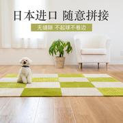 日本ok进口拼接地毯防滑吸水地垫厨房客厅地毯，日式地板垫可水洗