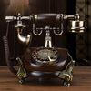 欧式复古电话机家用座机，仿古电话机时尚创意老式转盘电话无线插卡