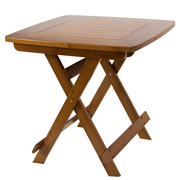 可折叠桌家用餐桌便携小桌子户外正方形小户型简易竹实木吃饭桌子