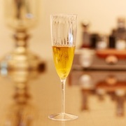 一体香槟杯葡萄酒杯红酒杯透明塑料高脚杯一次性酒杯180ml 8个/包