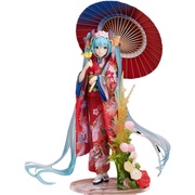 和服花色衣初音未来手办 二次元动漫周边模型摆件生日礼物国产