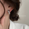 GMI无耳洞韩国银色耳夹女冷淡风气质小众设计高级感耳环耳饰