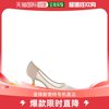 美国直邮JIMMY CHOO 女士平底鞋高跟鞋尖头珍珠浅口时尚豆豆鞋