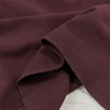 亚麻斜纹布料枣红色，加厚棉麻服装裤子外套，长袍棉衣布料