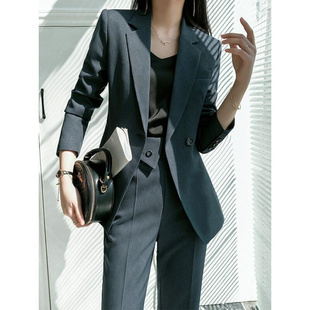 职业装女装感小西外套韩版修身时尚休闲气质西套神范热一件市