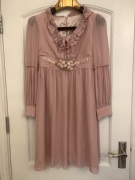 9.8成新 灰粉色 伴娘服、小礼服、连衣裙，11号 售出不退不换
