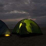 帐篷户外3-4人全自动野营露营账蓬2单人，野外加厚防雨晒超轻便速开