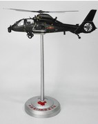 直19武装直升机模型z19直19合金直升机模型，摆件收藏送礼132