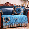 欧式布艺沙发垫套高档防滑四季通用皮沙发坐垫，客厅家用飘窗垫盘花