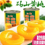 砀山黄桃罐头425g*12罐 整箱新鲜水果罐头特产糖水黄桃零食品