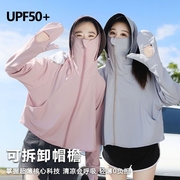 防晒衣女夏季2024upf50长款全身防晒服防紫外线薄款罩衫轻薄