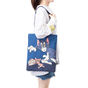 猫和老鼠卡通单肩包 韩版帆布包 原宿大容量购袋 手提袋 环保袋