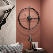 北欧挂钟个性现代简约时钟艺术创意时尚客厅大气，家用装饰墙壁挂表