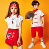 六一儿童演出服中国风汉服男童小学生班服啦啦队幼儿园毕业照服装