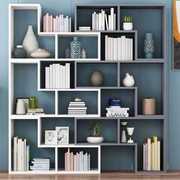 简约组合书架书柜创意转角书架卧室落地简易置物架隔断展示架