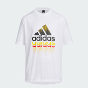 Adidas/阿迪达斯夏季大童圆领运动短袖T恤IA9317