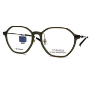 SEIKO精工镜架TS6301全框大框时尚板材多边形可配镜片近视眼镜框