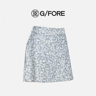 gfore2022年女式高尔夫裙裤小碎花半身裙