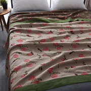 全棉纱布毛巾被空调毯子纯棉沙发巾休闲毯夏季多功能单双人床盖毯