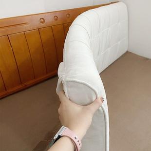床头靠垫床头板软包榻榻米床头罩，现代简约ins双人大靠背垫可拆洗