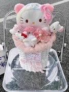 hellokitty凯蒂猫kt玩偶花束女生公仔女友生日礼物送给女孩女朋友