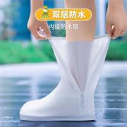 儿童雨鞋套高筒男童女童，鞋套女款防水防滑雨靴，小学生水鞋防雨脚套