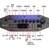 定制超群15寸广场舞音响大功率户外拉杆音箱移动蓝牙插卡K歌音响