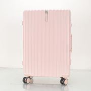 糖果色pc铝框旅行箱万向轮行李箱20寸登机拉杆箱，铝合金大容量箱包