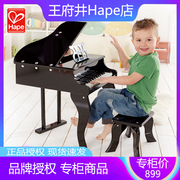 hape儿童30键机械木制钢琴仿真初学者儿童启蒙早教可弹奏益智玩具