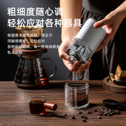 德国咖啡研磨机电动磨豆机家用小型自动磨咖啡豆便携式意式咖啡机