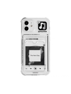 抖音同款插卡音乐cd唱片图案卡套手机壳适苹果iPhone13手机壳14pro苹果12promax全包11xs设计感xr高级78p