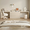家用卧室高端大气床头柜梳妆台一体白色时尚化妆桌斗柜组合MS3907