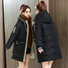 反季羽绒棉服女冬季2023年韩版宽松棉衣女，中长款加厚棉袄外套
