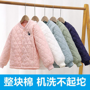 女童校服神器秋冬季内搭加厚保暖棉服内胆，女孩中大童夹棉内穿上衣