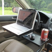 舜威车载电脑桌车用折叠小桌多功能笔记本支架后座汽车餐桌饮料架
