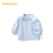 巴拉巴拉女婴童t恤秋装甜美时尚洋气舒适可爱长袖卫衣打底衫