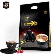 越南进口 咖啡中原 G7咖啡 浓郁速溶 3合1 咖啡粉1200g 48条装