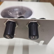 VL22USB2.0和3.0机床接口面板安装防尘防水A母B母方口打印连接器