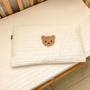 小熊全棉儿童枕套40x60纯棉枕，头套30×50cm幼儿园，专用小孩枕芯套