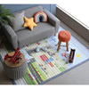 韩国纯棉地毯卧室满铺可爱儿童地垫客厅茶几毯防滑宝宝长方形地毯