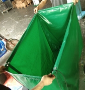 防雨罩帆布防尘罩防水防漏油布设备防护罩篷布工厂